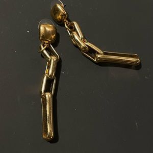 Kenneth Jay Lane gold earrings